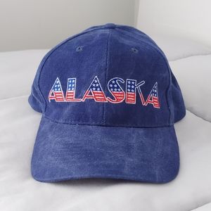 Vtg ALASKA Embroidered Baseball Hat/Cap